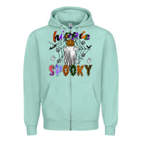 Seafoam hippie spooky Zipper Hoodie - SublimationCraftShop