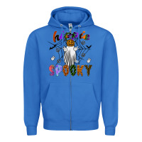 True Royal hippie spooky Zipper Hoodie - SublimationCraftShop