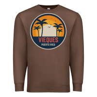 Chestnut Vieques Puerto Rico Premium Sweatshirt - minhPixels