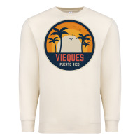 Sandshell Vieques Puerto Rico Premium Sweatshirt - minhPixels