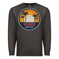 Smoke Vieques Puerto Rico Premium Sweatshirt - minhPixels