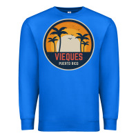True Royal Vieques Puerto Rico Premium Sweatshirt - minhPixels