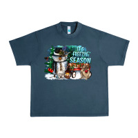 Midnight Navy its freezin season Urban Heavy Tee - CowGirlArtShop