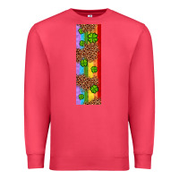 Cardinal St. Patrick's Day Western Shamrock Leopard Rainbow Premium Sweatshirt - Artiststas