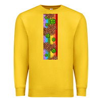 Lemon St. Patrick's Day Western Shamrock Leopard Rainbow Premium Sweatshirt - Artiststas