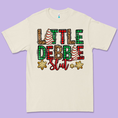 Little Debbie Slut Christmas Tree Cake Premium Tee Designed By Jasminsmagicworld