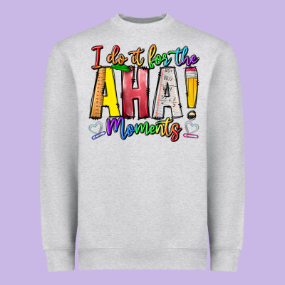 Idiot Of The Aha Moments Heavyweight Sweatshirt Designed By Cowhidedigitalart