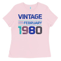 Bubblegum Pink Vintage February 1980 Ladies Tee - Bettercallsaul