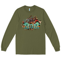 Army Green Cool mom mother's day Long Sleeve Tee - HowdyJamesFarm