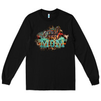 Black Cool mom mother's day Long Sleeve Tee - HowdyJamesFarm