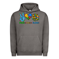 Pigment Tornado peace love autism Urban Hoodie - AdoDesignShop