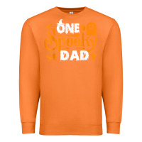 Carrot one spooky dad funny cat boo dad halloween costume design t shirt Premium Sweatshirt - minhPixels