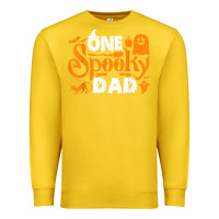Lemon one spooky dad funny cat boo dad halloween costume design t shirt Premium Sweatshirt - minhPixels
