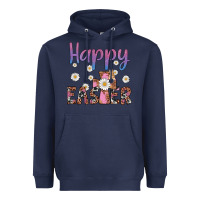 Navy happy easter cross Heavyweight Hoodie - Artiststas