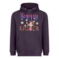 Plum happy easter cross Heavyweight Hoodie - Artiststas
