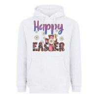 White happy easter cross Heavyweight Hoodie - Artiststas