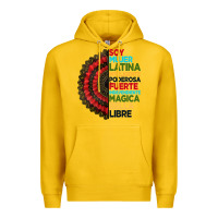 Lemon hispanic heritage month hand fan Premium Hoodie - BundleAndBundleShop
