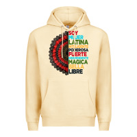 Pina Colada hispanic heritage month hand fan Premium Hoodie - BundleAndBundleShop