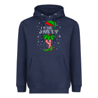 Navy matching family group i'm the jovie elf christmas t shirt Heavyweight Hoodie - minhPixels