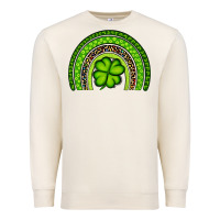 Sandshell St. Patrick's Day Shamrock Rainbow Premium Sweatshirt - Artiststas