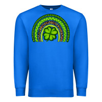 True Royal St. Patrick's Day Shamrock Rainbow Premium Sweatshirt - Artiststas