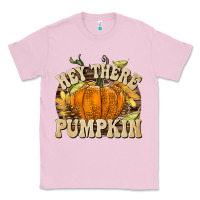 Bubblegum Pink Hey There Pumpkin Classic Tee - texasbilliewilder