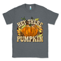 Charcoal Heather Hey There Pumpkin Classic Tee - texasbilliewilder