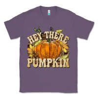 Lavender Hey There Pumpkin Classic Tee - texasbilliewilder