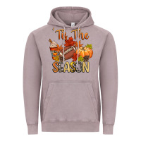 Vintage Zinc tis the season football Vintage Hoodie - CowGirlArtShop