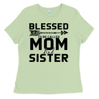 Matcha Blessed Mom And Sister Ladies Tee - Bettercallsaul