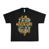 Black let the adventure begin 2024 Urban Heavy Tee - CowGirlArtShop