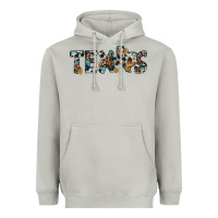 Moon Dust texas sunflower cowhide leopard texas map Heavyweight Hoodie - Artiststas