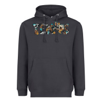 Smoke texas sunflower cowhide leopard texas map Heavyweight Hoodie - Artiststas