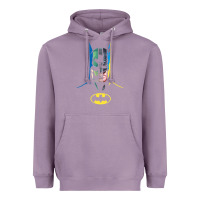 Lavender B.At.Man 80 Years Many Faces Heavyweight Hoodie - minhPixels