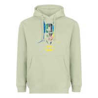 Matcha B.At.Man 80 Years Many Faces Heavyweight Hoodie - minhPixels