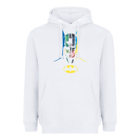White B.At.Man 80 Years Many Faces Heavyweight Hoodie - minhPixels