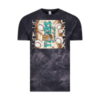Cloud Black tigers baseball with tiger Vintage Tee - TumblerDesignByShophia