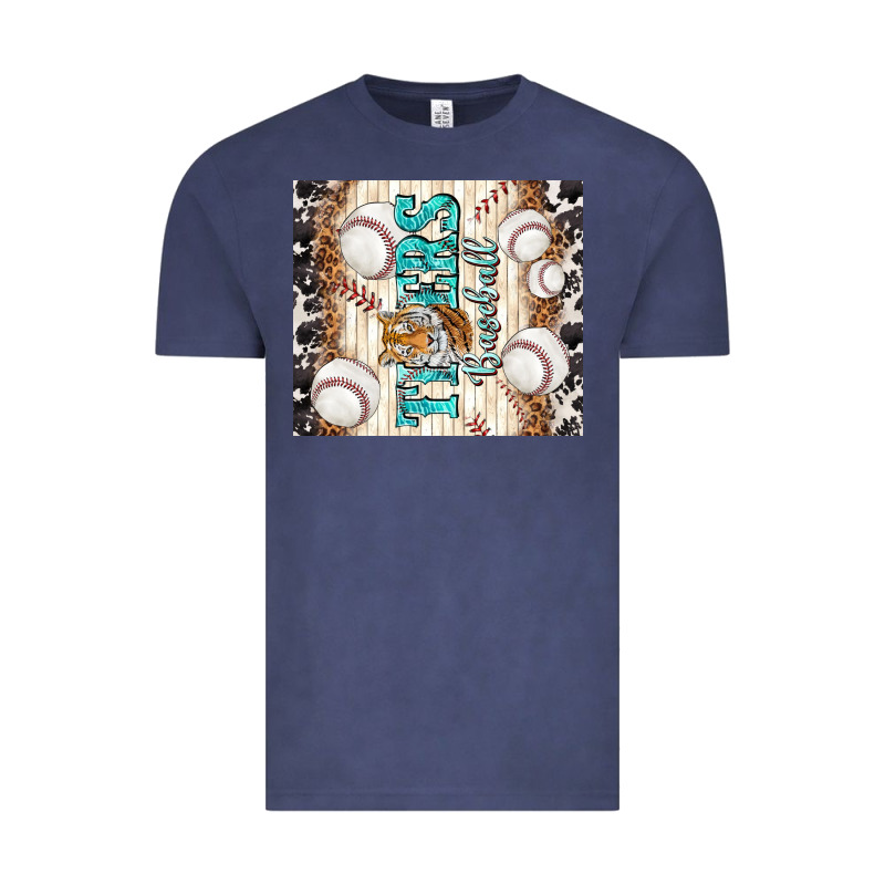 Tigers Baseball With Tiger Vintage Tee by TumblerDesignByShophia | Teevron