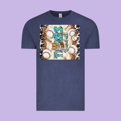 Tigers Baseball With Tiger Vintage Tee Designed By Tumblerdesignbyshophia