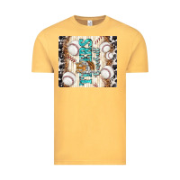 Vintage Mustard tigers baseball with tiger Vintage Tee - TumblerDesignByShophia