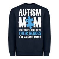 Lil Autism Mom Heavyweight Sweatshirt | Teevron
