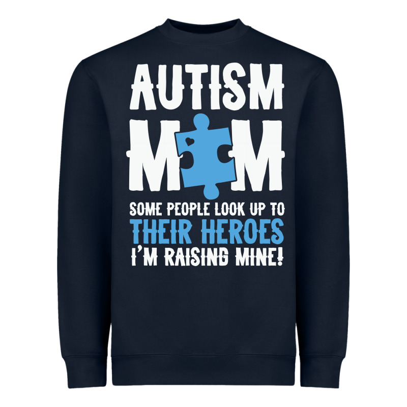 Lil Autism Mom Heavyweight Sweatshirt by CowhideDigitalArt | Teevron