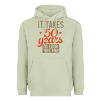 Matcha 50 years old 50th birthday gifts for men and women Heavyweight Hoodie - minhPixels