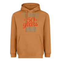 Meerkat 50 years old 50th birthday gifts for men and women Heavyweight Hoodie - minhPixels