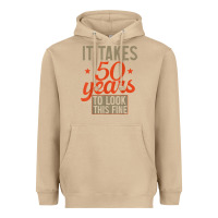 Mushroom 50 years old 50th birthday gifts for men and women Heavyweight Hoodie - minhPixels