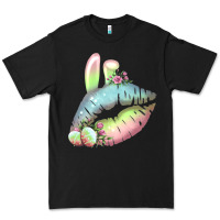 Black Eared Paster Color Easter Lips Premium Tee - Bettercallsaul