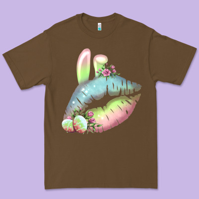Eared Paster Color Easter Lips Premium Tee Designed By Bettercallsaul