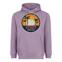 Lavender Vieques Puerto Rico Heavyweight Hoodie - minhPixels
