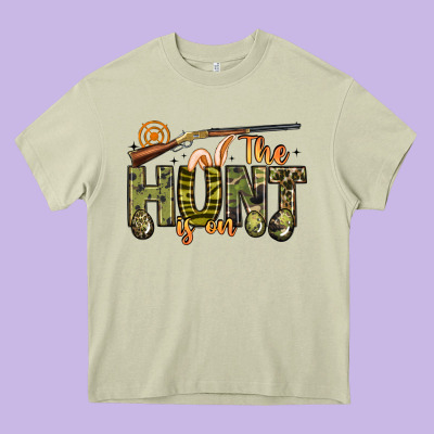 The Hunt Is On Heavy Core Tee Designed By Artiststas