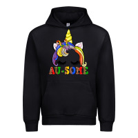 Black autism au some  unicorn Urban Hoodie - AdoDesignShop